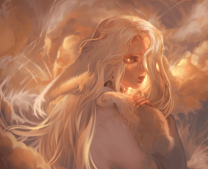 Golden - Art Print 