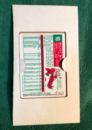 Image of Ceramic Mickey Mantle 1959 repro bb card