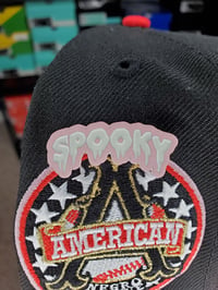 Pink "SPOOKY" Pin