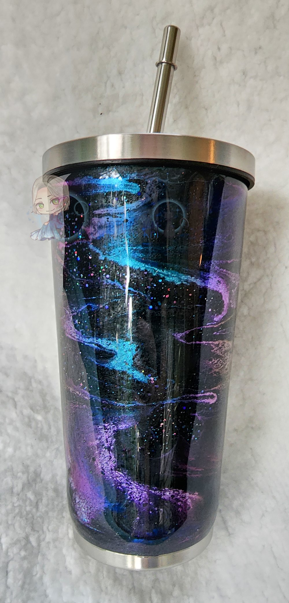 Image of To Boldly Go-17oz straw tumbler