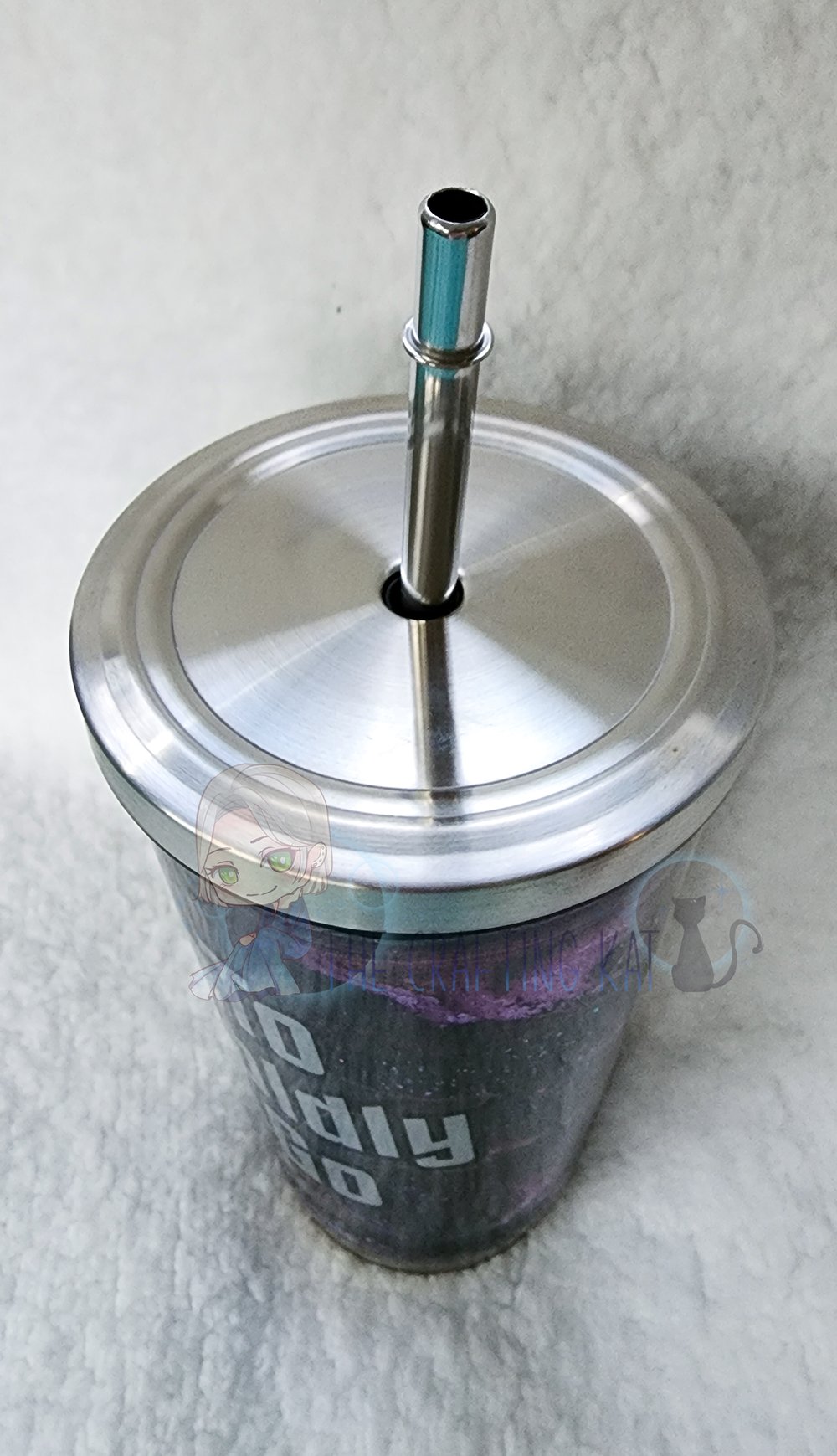 Image of To Boldly Go-17oz straw tumbler