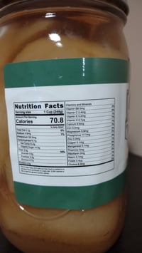 Image 2 of Canned Pears 32oz.  (Bosc) 