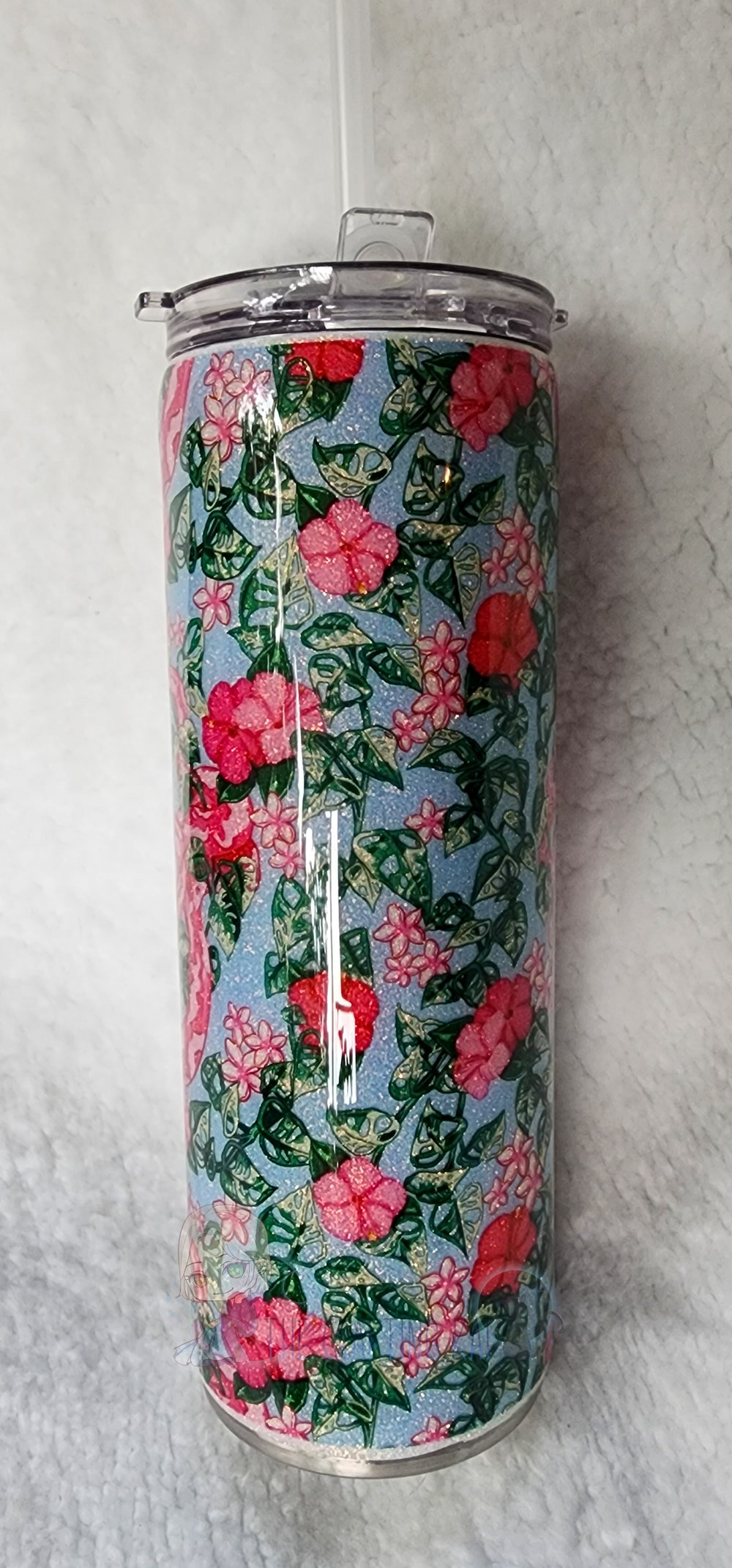 Image of Floral Snek-20oz skinny