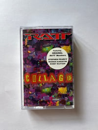 Image 3 of RATT "Collage" Cassette i997 DeRock Records Stephen Pearcy Warren DeMartini NEW