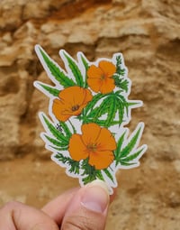 Image 2 of Cannabis & Florals - Color Stickers