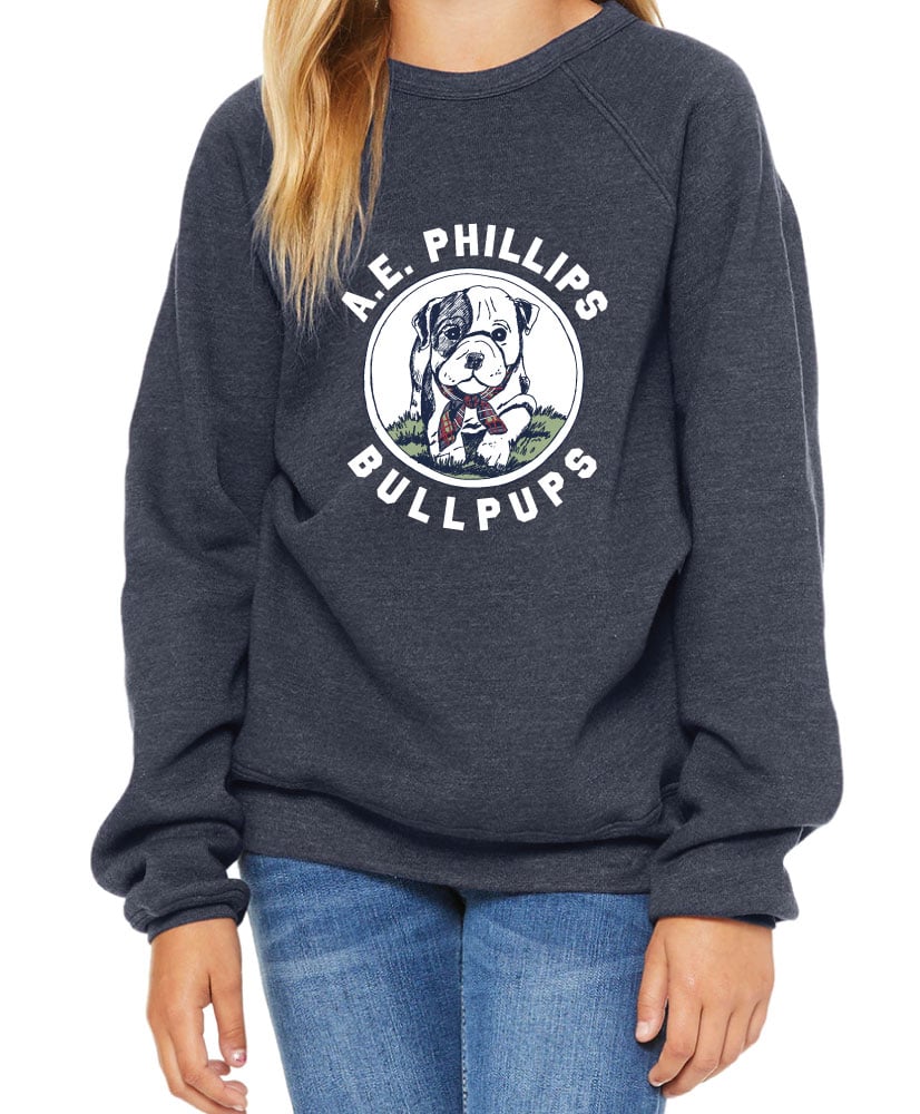 Image of Youth AE Phillips Sweatshirt NAVY- Pre Order