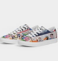 Image 3 of NEW BASQUIAT SAMO PRINT SNEAKER