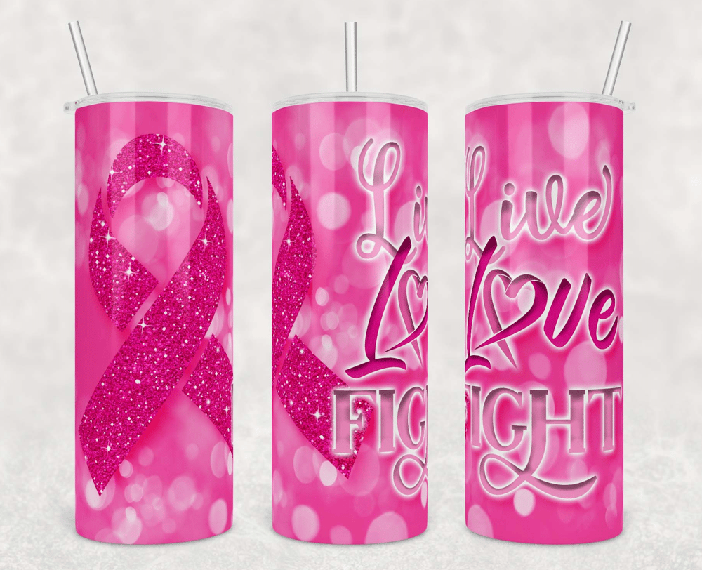 Image of Live Love Fight 20oz Tumbler 