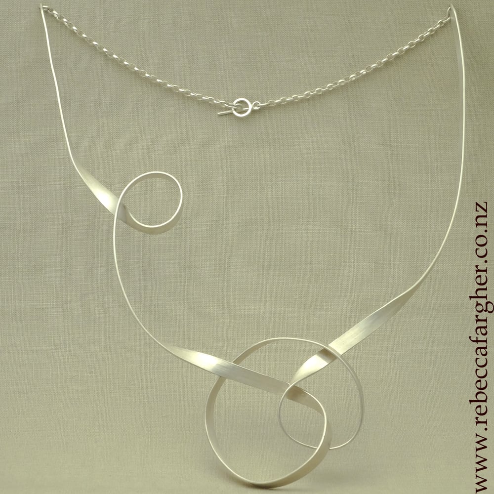 Image of Ribbon Necklace