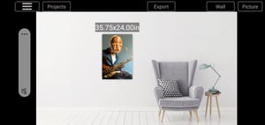 Image of Baba Agba Sax (canvas print)