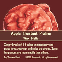 Image 1 of Apple Chestnut Praline - Wax Melts