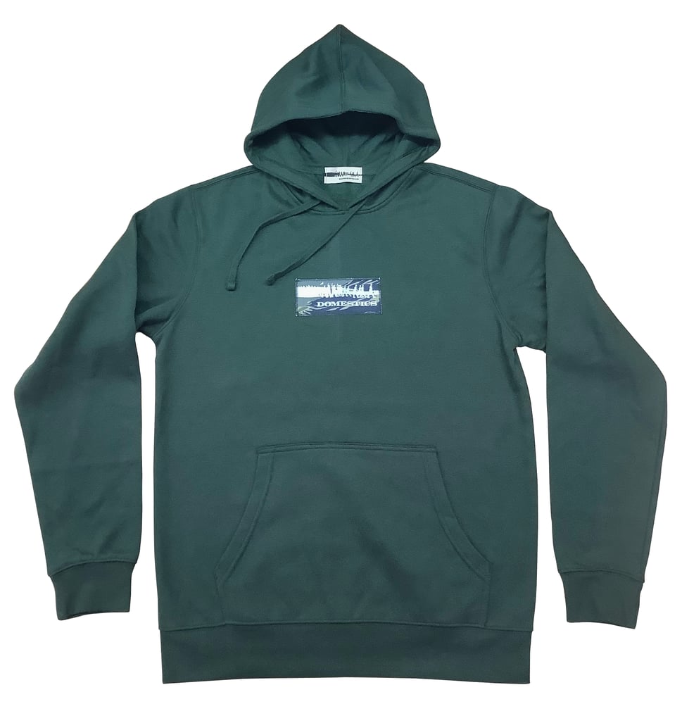 Image of DOMEstics. Patch Hoodie (Forest)
