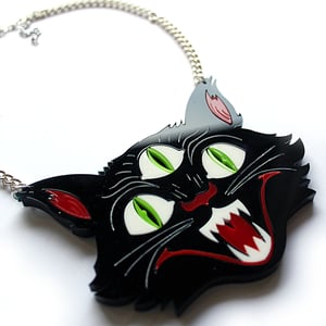 Image of 3 Eyed Cat - Black 