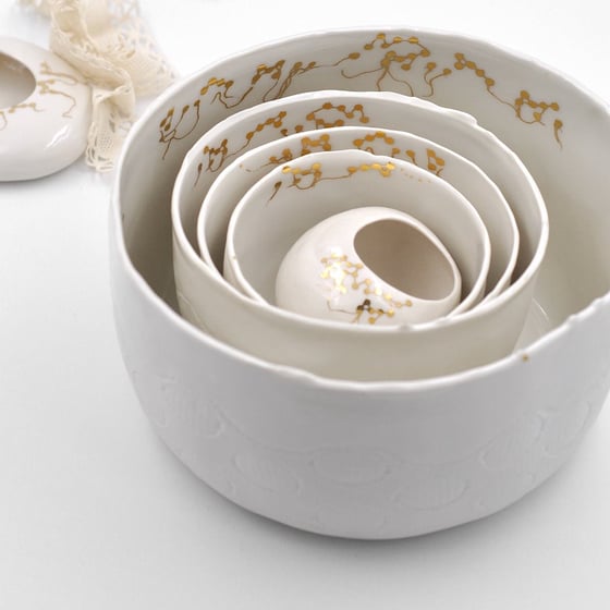 Image of -Saladier "Moon blanc"