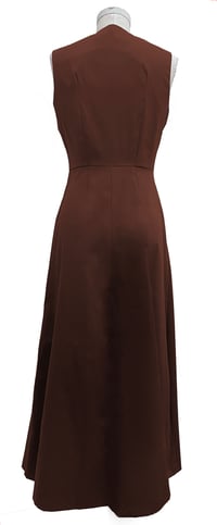 Image 2 of Swift Maxi in Chocolate Sateen