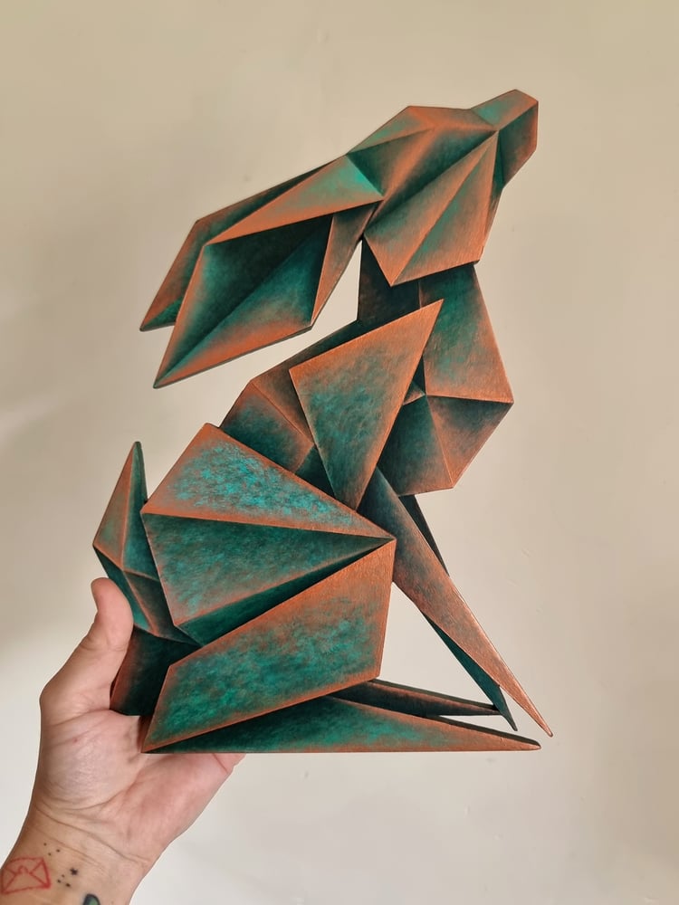 Image of "Verdigris" original painting