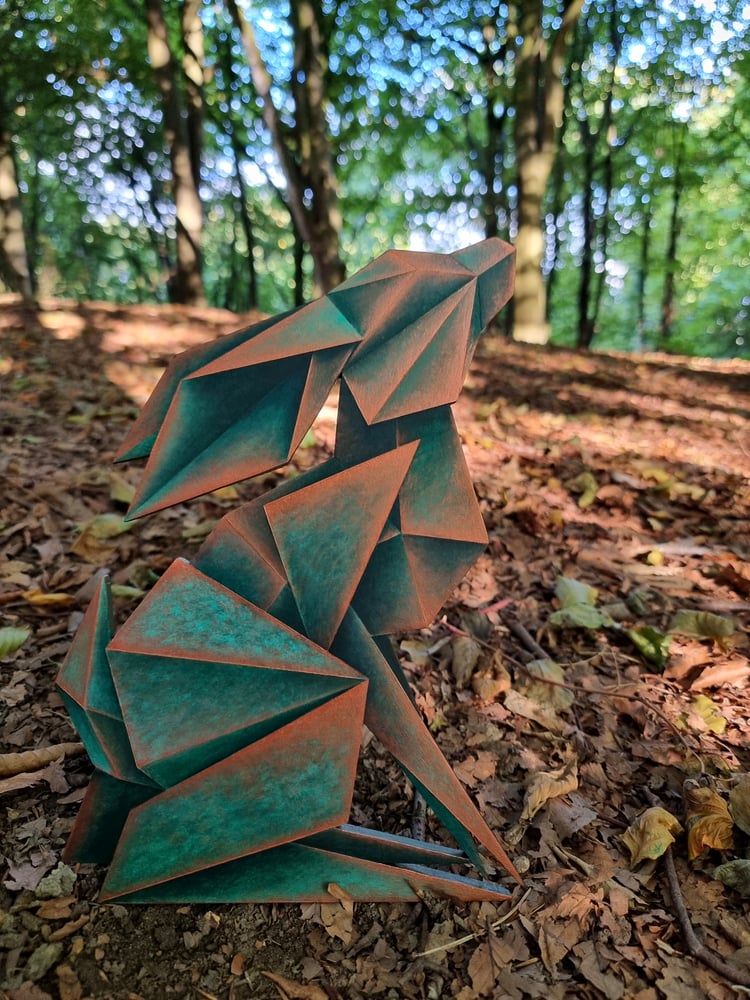 Image of "Verdigris" original painting