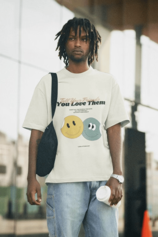 Tell Your Friends You Love Them | Smile Graphic Tee