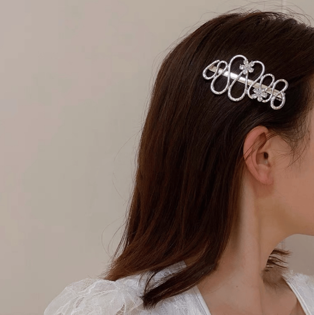 Image of Flower Vine Hair clip (2 colours)