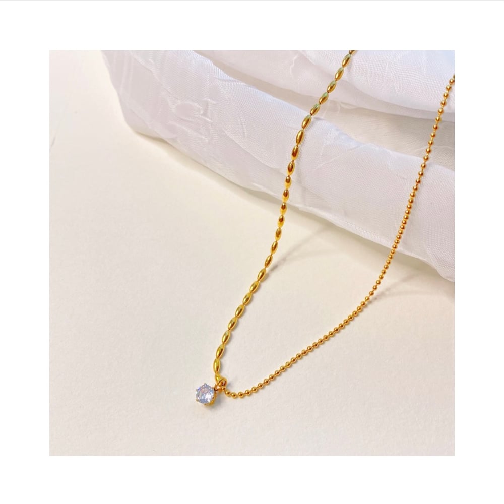 Image of 18K Better Half Necklace