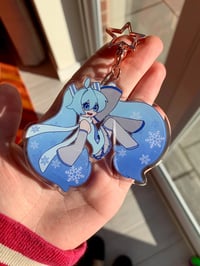 Image 5 of Mikuverse acrylic charms - hatsune miku variant acrylic keychains