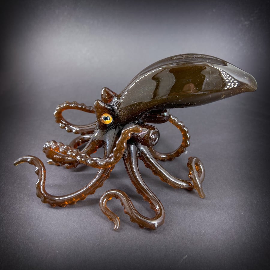 Image of Sparkley Brown Octopus