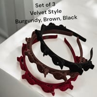 Image 5 of Alligator Hair Clips Links Plastic Headband