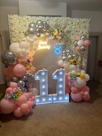 Image 3 of Arch frame with balloon garland starting at $175