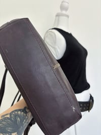 Image 4 of 00s Leather purple bag