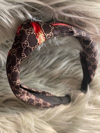 Image 1 of Brown Designer Inspired Headband