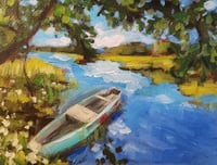 On the Creek    9x12 