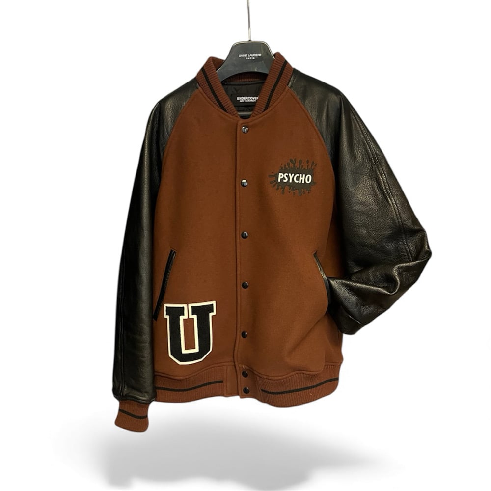 Image of Undercover AW22 Psycho Varsity Jacket