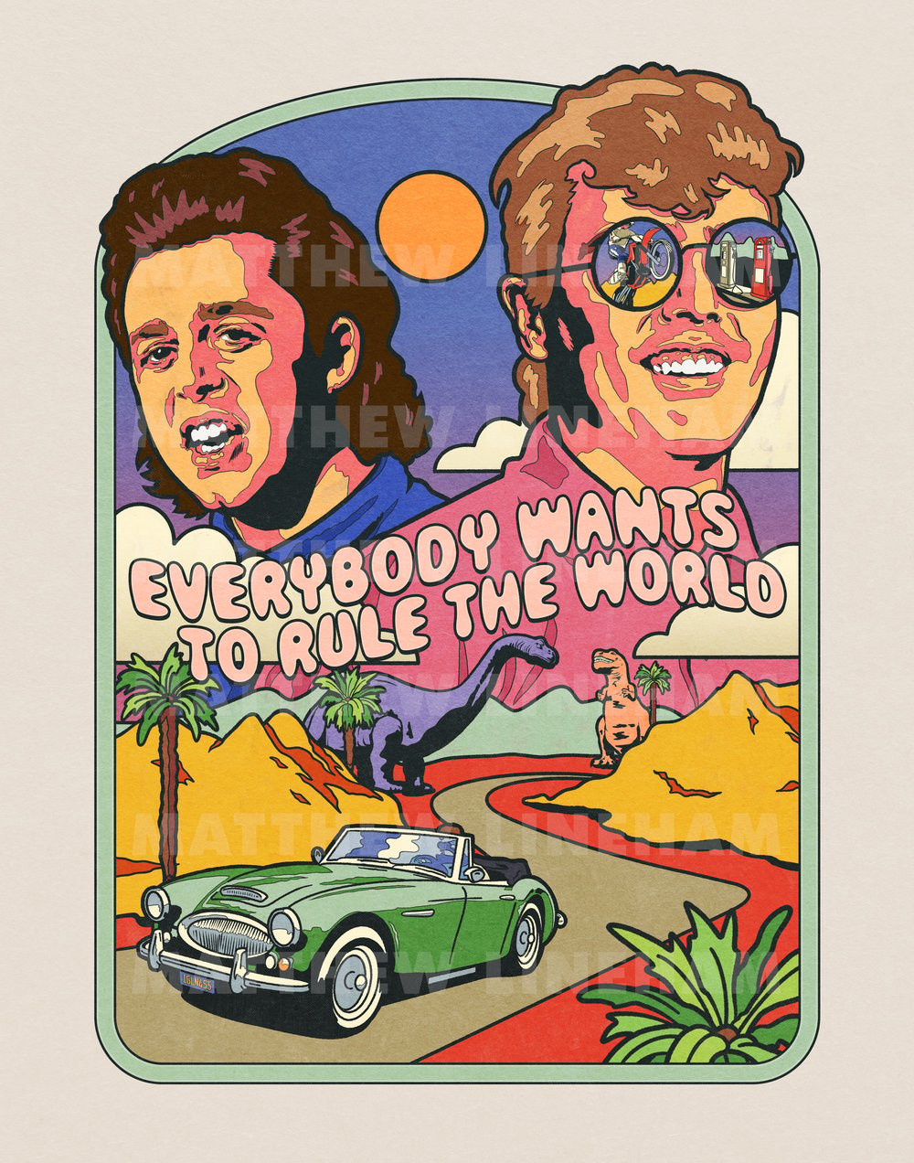 Everybody Wants To Rule The World Art Print