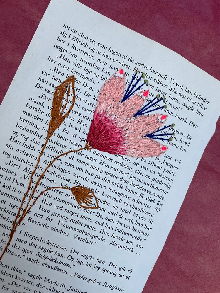 Image of Poetisk broderi - pop up workshop i Anneberg kulturpark