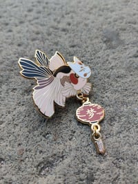 Image 4 of Enamel pin collection 'inky arrow tattoo'
