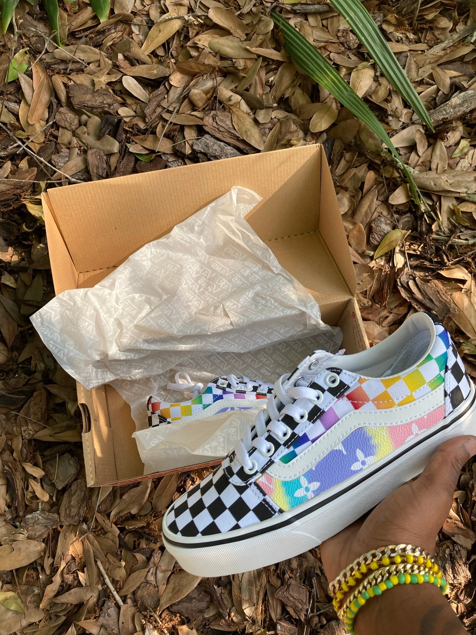 Rainbow low store top vans