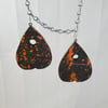 Black Cat Planchette Earrings