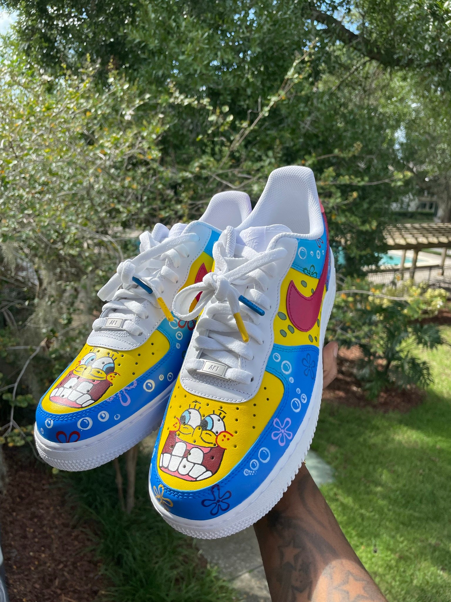 Spongebob af1 hot sale