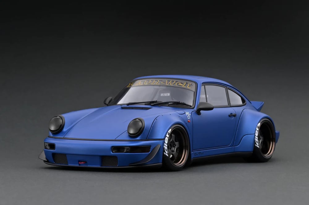 Image of 1/18 IGNITION MODEL RWB 964 Matte Blue IG2461
