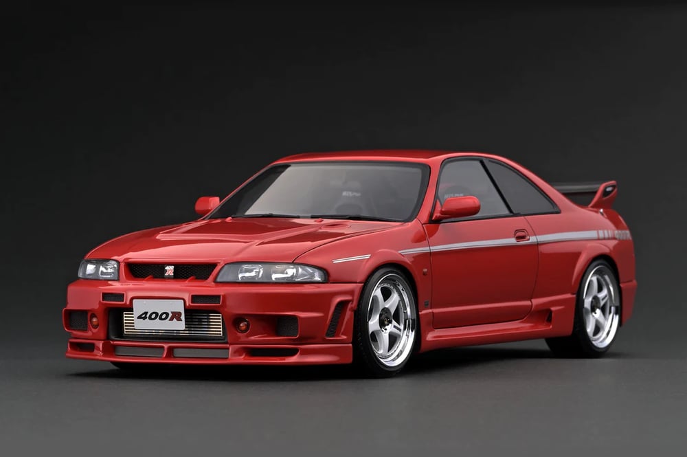 Image of 1/18 IGNITION MODEL Nismo R33 GT-R 400R Red IG2253
