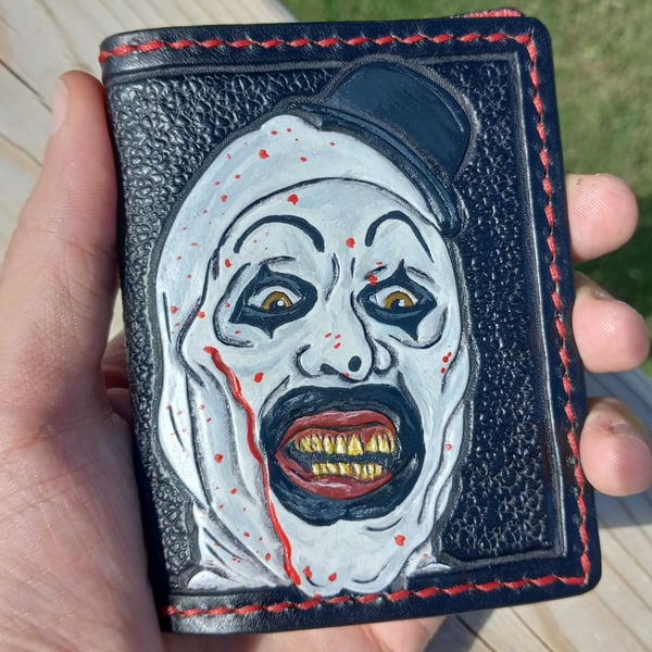 Image of "Art & Hacksaw" - Bifold Card Wallet