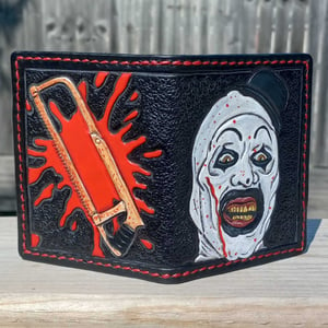 Image of "Art & Hacksaw" - Bifold Card Wallet