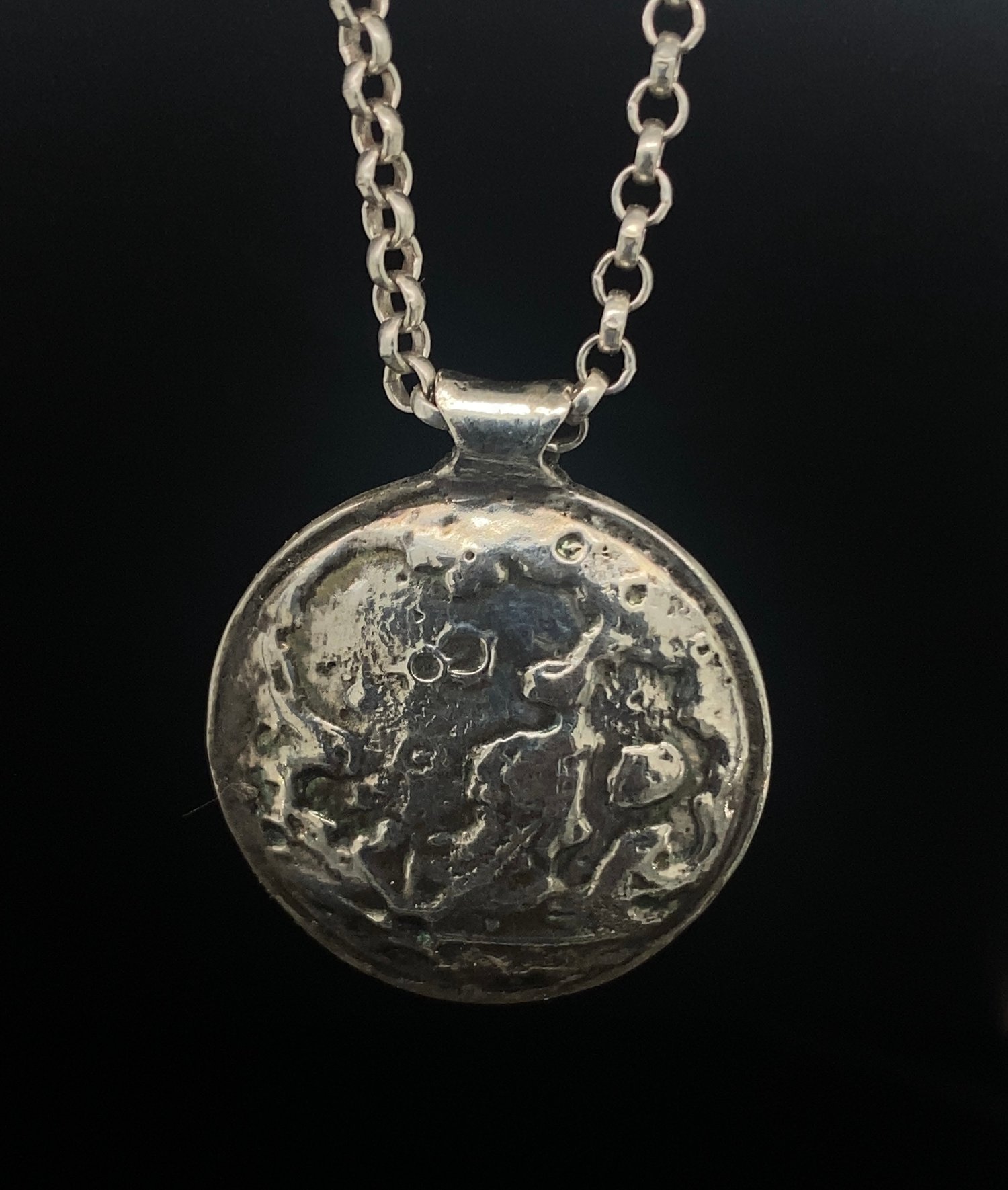 Image of Moon crater pendants