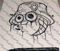 Happy Daze Raver Tattoo Design