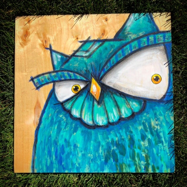 Big Blue Owl 