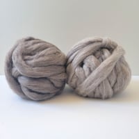 Image 1 of Wool - natural greys - BULK