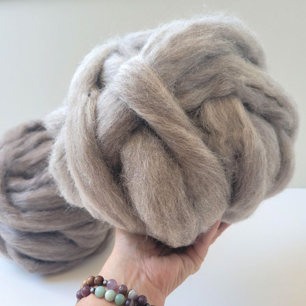 Wool - natural greys - BULK