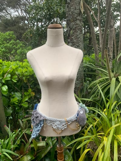 Image of Sky Crochet Fairy Belt