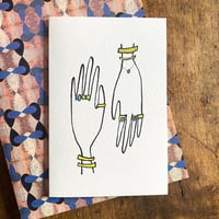 Image 1 of Postcard with envelope "Hands"