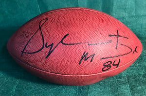 Image of KC Chiefs QB ‘practice used’ ball - autographed